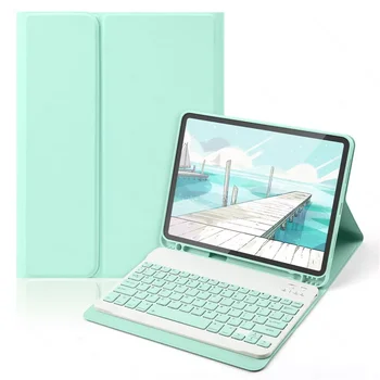 Для iPad 10-го поколения 10,9 Дюймов 2022 Чехол-клавиатура Мышь С Магнитной Съемкой Беспроводная Цветная Клавиатура Silm Smart Case Для iPad 10