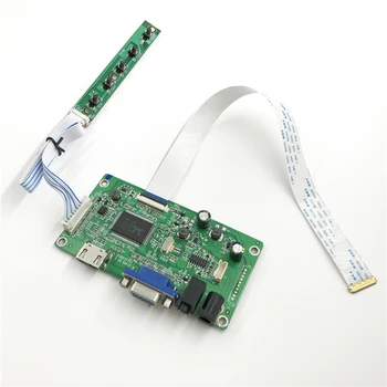 Комплект платы контроллера EDP LCD с HDMI-совместимым VGA аудио мягким кабелем для 1600X900 14 дюймов B140RTN03.0 LED screm diy