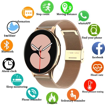 2023 Новые Женские Смарт-Часы с функцией Bluetooth для вызова Сна, Мониторинга сердечного ритма и артериального давления, Смарт-Часы IP67, Водонепроницаемые Смарт