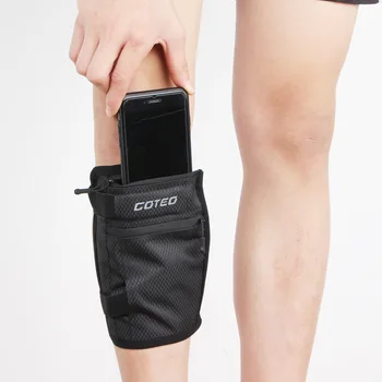 Спортивная Противоударная Невидимая сумка для мобильного телефона, сумка для ног, Многофункциональная сумка для езды на Велосипеде на открытом воздухе для мужчин и женщин