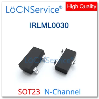 LoCNService 3000 шт. IRLML0030 SOT23 N-Канальный 20 В 30 В Высокое качество Сделано в Китае IRLML 0030